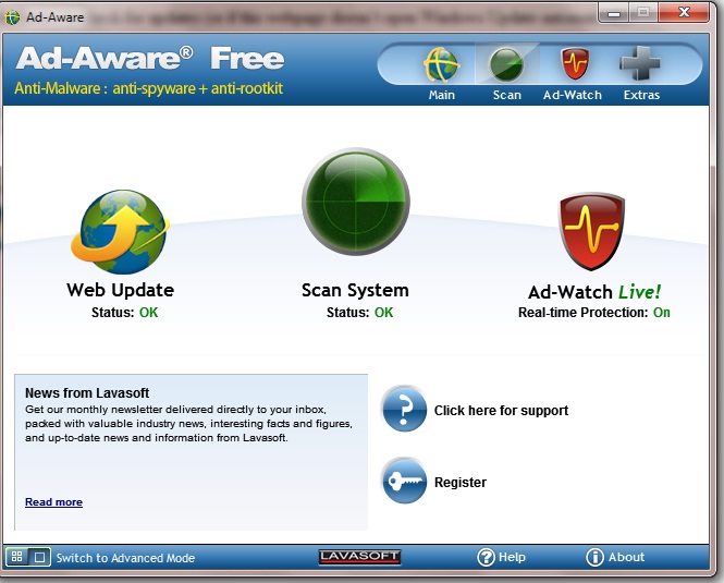 CNET's Ad-Aware download page