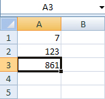 The value updates when the referenced cells are changed.