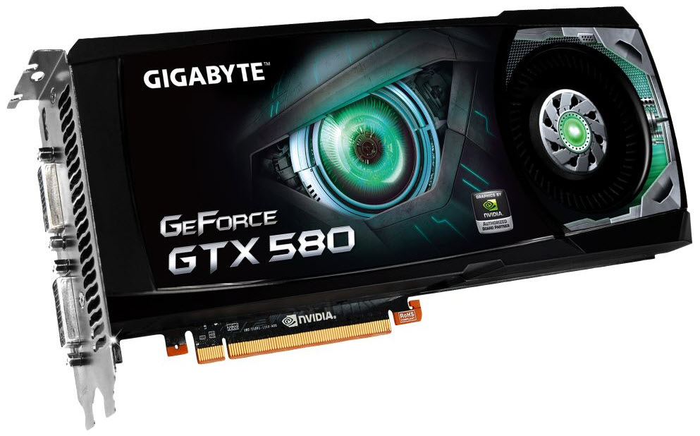 Nvidia GeForce GTX 580 video card (desktop)