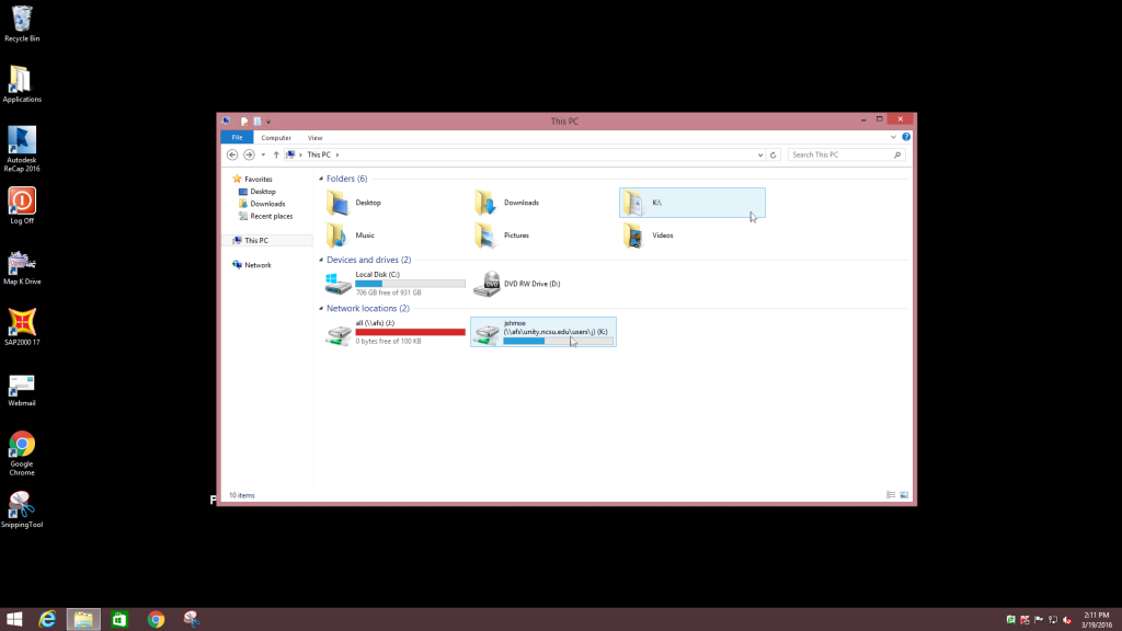 Accessing AFS through Windows File Explorer